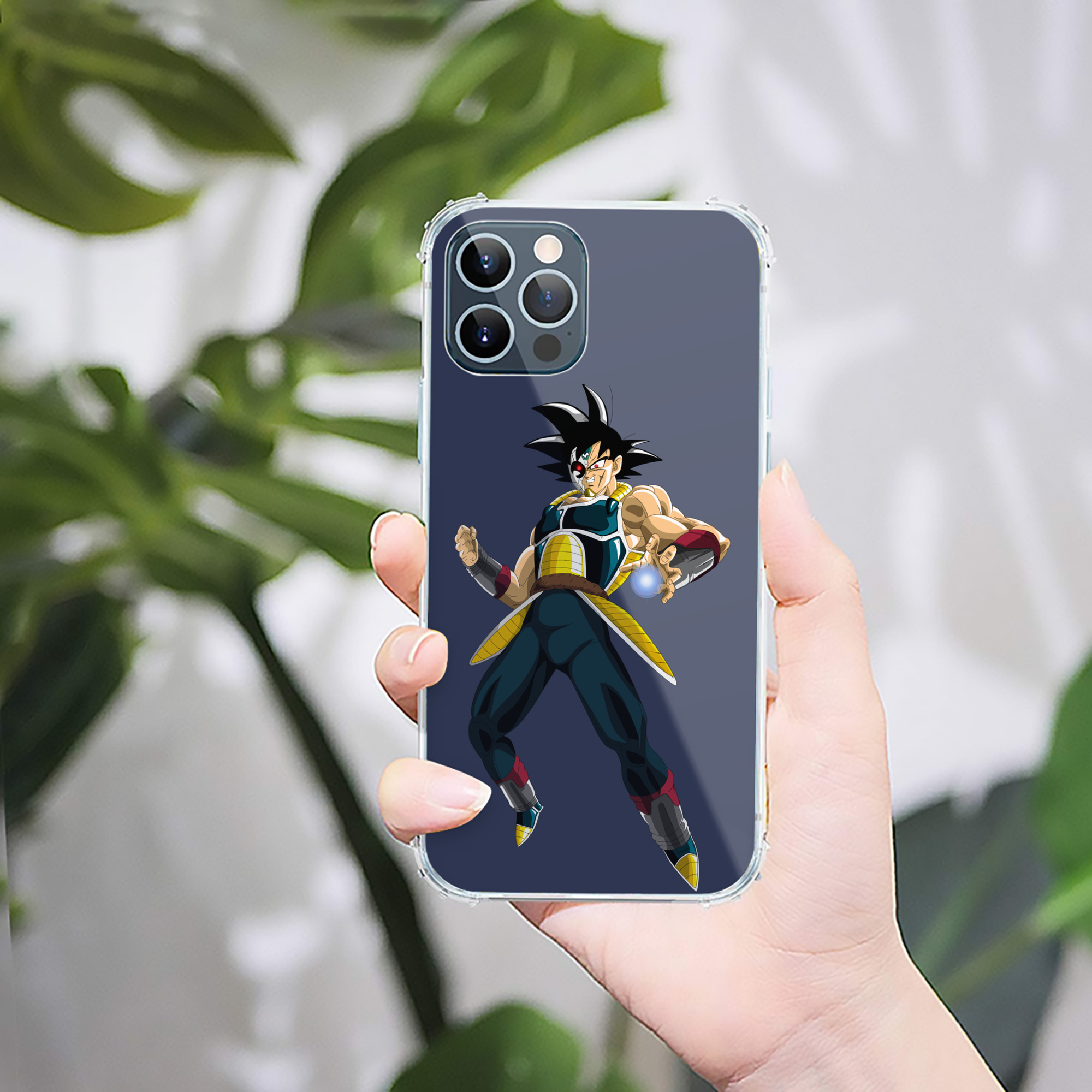 （画像用） ドラゴンボール バーダック DRAGON BALL Burdock 【iPhone 12シリーズ対応】透明スマホケース（クリアソフトケース）